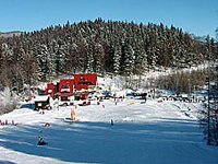 Lyžařský areál Miroslav, snowpark, sedačková lanovka, jeseníky